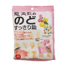 ★Direct delivery from Japan [Ryukakusan] Ryukakusan Neck Clean Candy White Peach Flavor 80G X10 Pieces (Business Case)