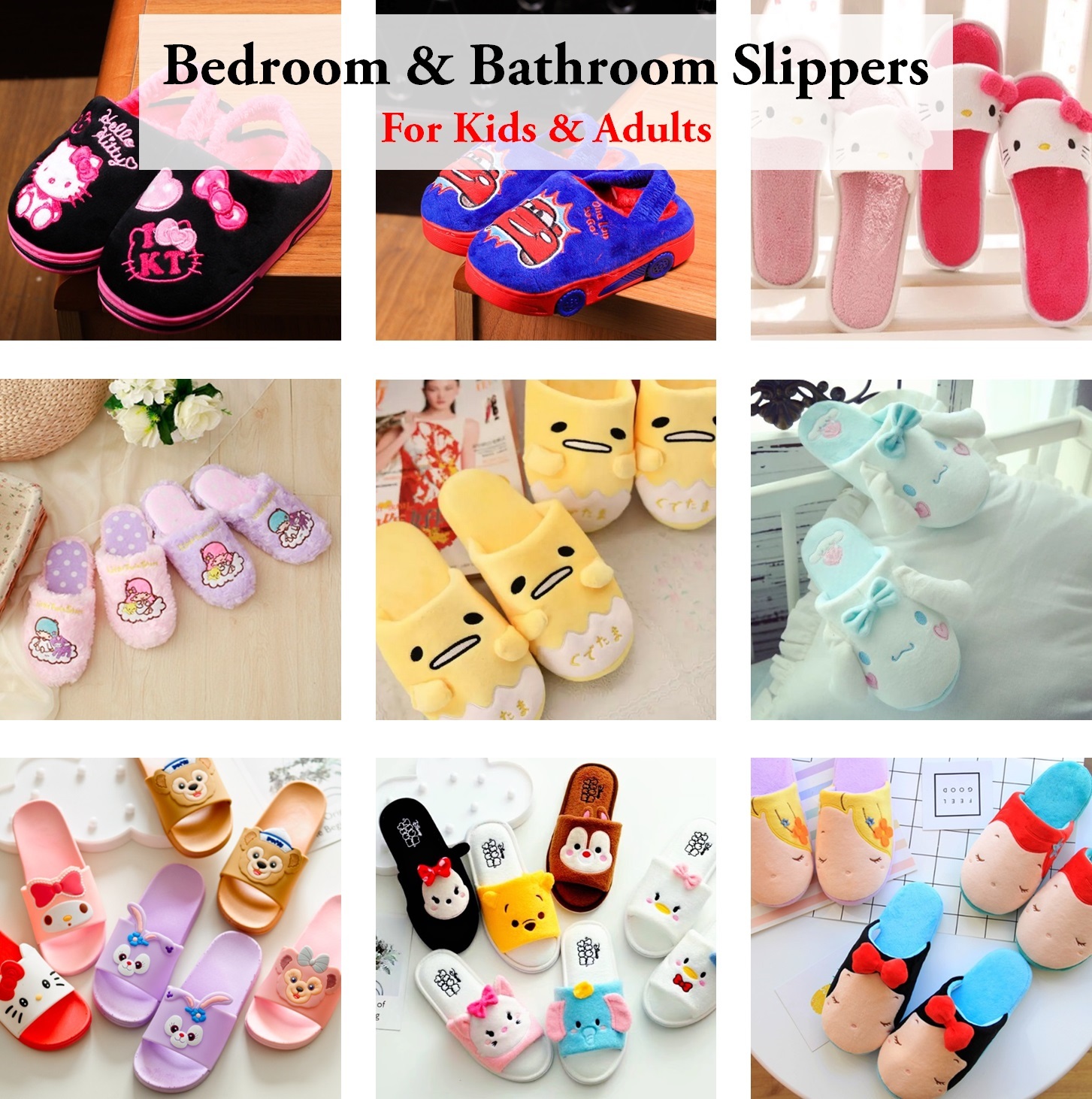 Qoo10 - Bedroom Slipper : Toys