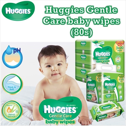 huggies gentle care baby wipes