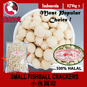 Small Fishball Crackers ! TASTY SNACKS FROM INDONESIA ! 100% HALAL !