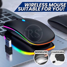 ❤Rechargeable Wireless Mouse❤Ergonomic Optical Portable Computer PC Desktop USB ❤SG Seller❤