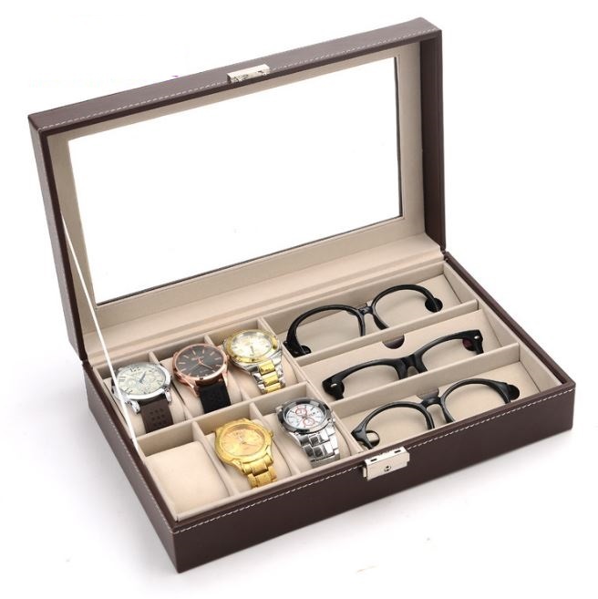 Qoo10 - Sunglass Spectacles Box Eyeglass Glasses Display Case Storage ...