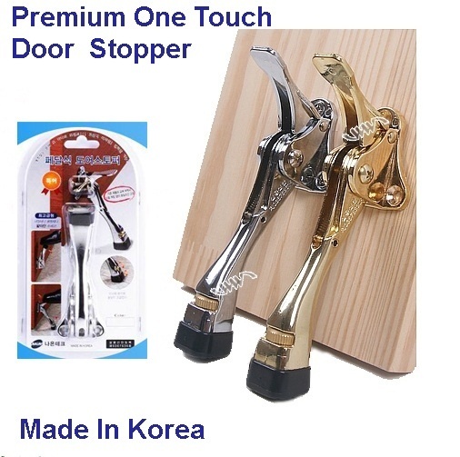 Premium Door Stop Holder Hinged Flip Kick Down Door Stopper Doorstops One Touch Door Stopper Door