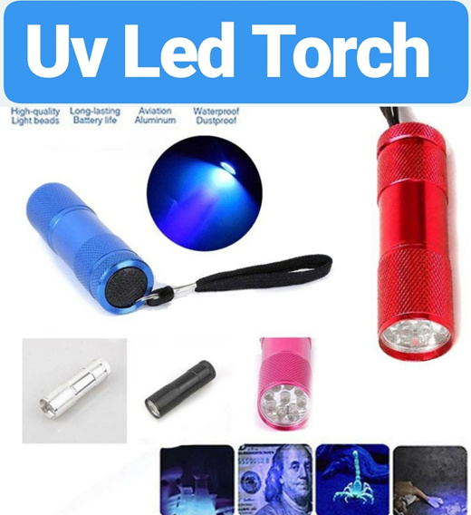 white torch light