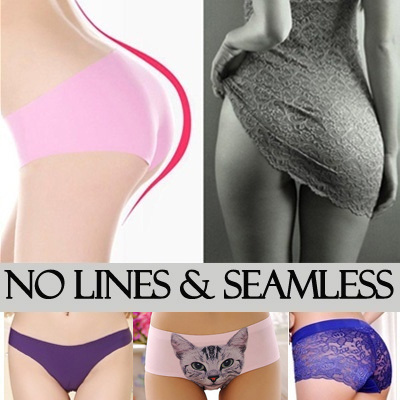 Qoo10 - Ice Silk Seamless Panties for  Womens/5color/Breeze/Natually/Comforttab : Sports Equipment