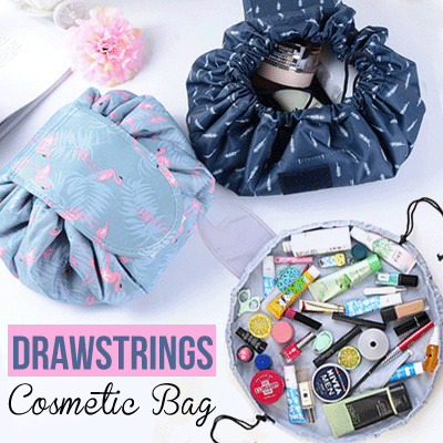 Drawstrings Cosmetic Bag | Travel Size | Tas Kosmetik Serut
