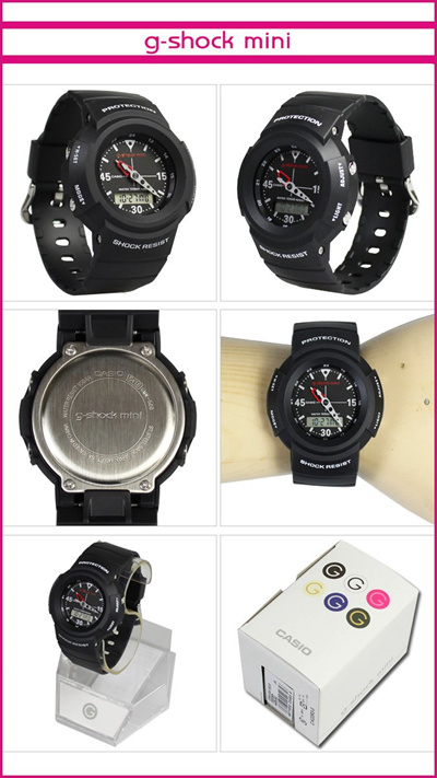 g shock mini black