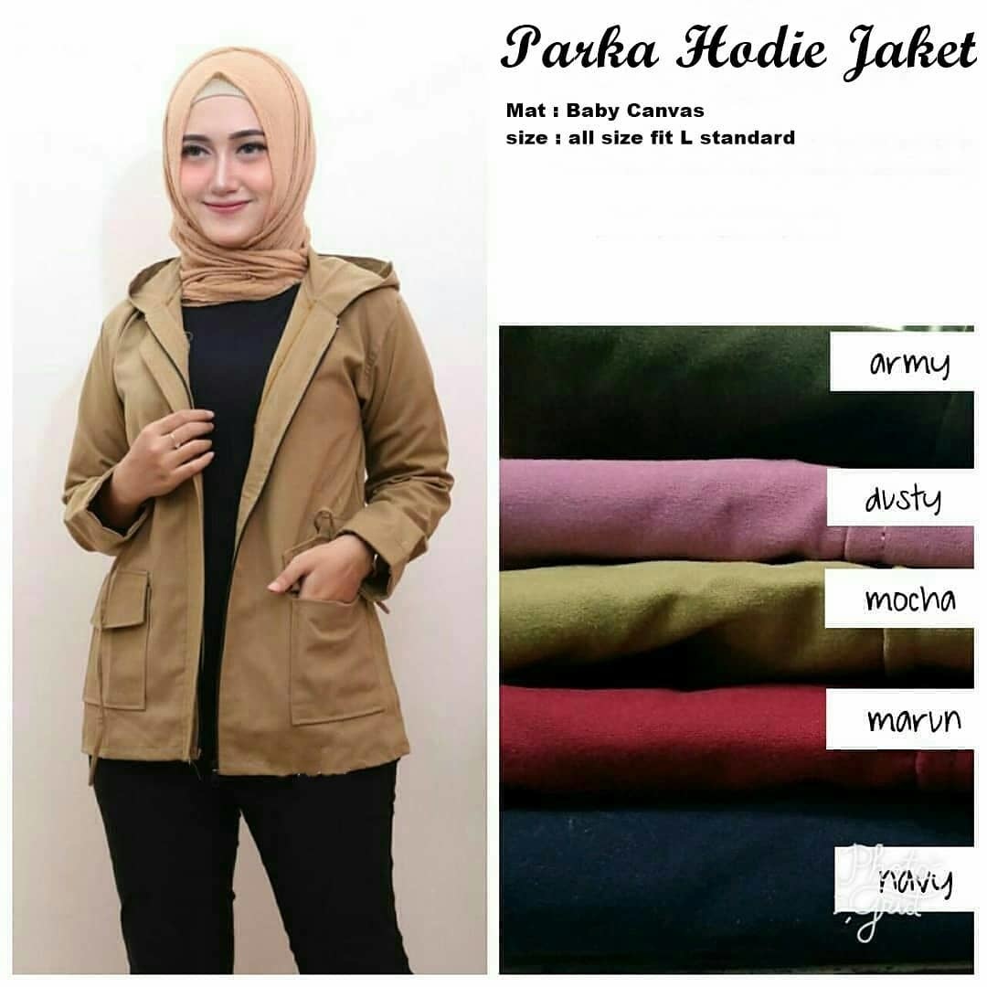 jaket hoodie parka