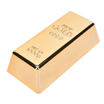 Qoo10 New Fake Gold Bar Plate Bullion Door Stop Paper Weight