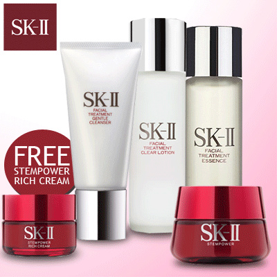 Qoo10 - [FREE R.N.A SK-II SK2 Pitera Trial Mini Set DAN R 