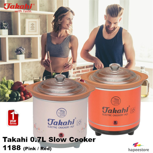 takahi slow cooker 0.7 liter