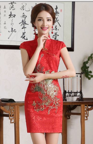 Qoo10 【alisa Shop】cny 014 Cny 2020 Chinese Traditional Cheongsam Dress Womens Clothing 