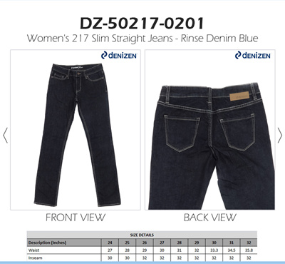 buy denizen jeans online