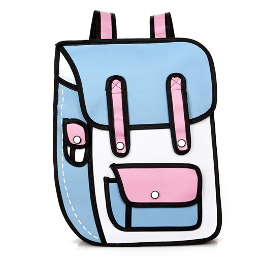 3d jump style backpack