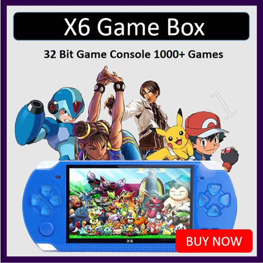 x6 retro game console