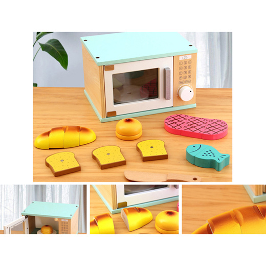 wooden play oven