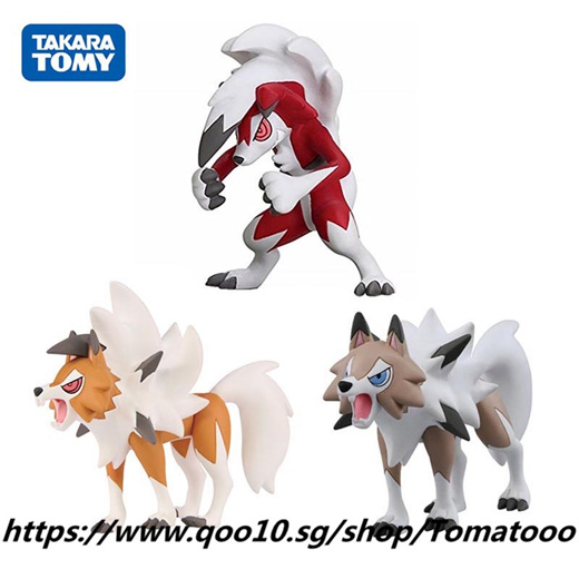 Qoo10 Takara Tomy Pokemon Anime Sun And Moon Pokemon Lycanroc Evolution Figu Toys