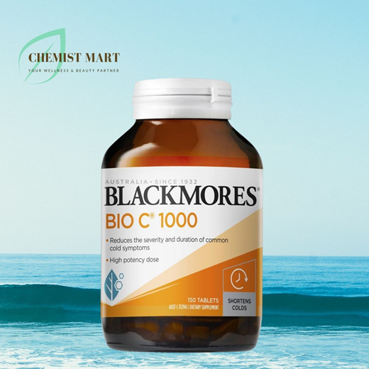 Qoo10 Blackmores Bio C 1000mg Vitamin C Cold Relief 150 Tablets Local S Health Medical