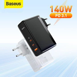 🌟Baseus 140W GaN Charger USB Type C PD3.1 Fast Charge For Macbook Quick Charger 4.0 3.0 USB Charger