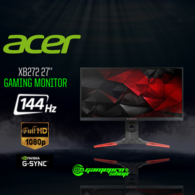 Gameprosg Acer Predator Xb272 27 Fhd Gaming Monitor With 240hz Refresh Rate And 1ms Response Time