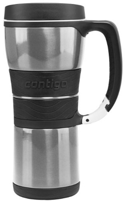 Contigo Autoseal West Loop Travel Mugs 16oz, 2-Pack Grapevine Stainless Steel