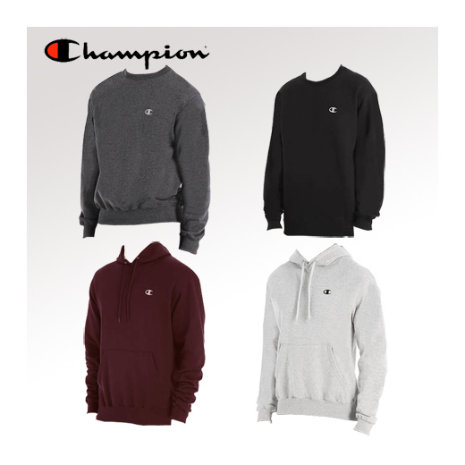 champion men's eco fleece crew sweatshirt