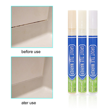 4Pcs Tile Grout Pen White Grout Renew Repair Marker with