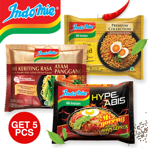 Buy Get 5 Pcs Indomie Fried Noodles Deals For Only Rp26 500