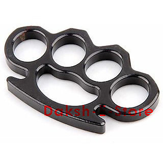 Qoo10 - 2018 Black Thin Steel Brass knuckle dusters ,Punch,Brass
