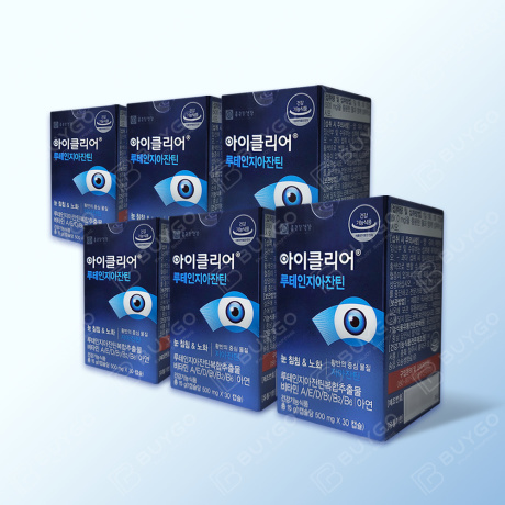 [무료배송] 종근당 건강 아이클리어 루테인 지아잔틴 500mgx30캡슐-6박스(6개월분) buy
