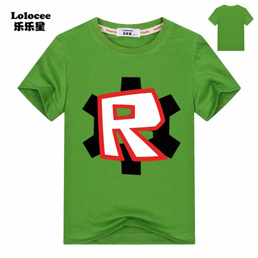 Qoo10 3 14years Teen Boys Clothes Roblox T Shirt Cartoon Running