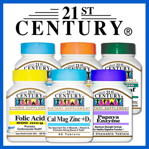 Qoo10 - [21st Century] Cal Mag Zinc +D3 / Folic Acid / Hair Skin Nail /  Vitami... : Nutritious Items
