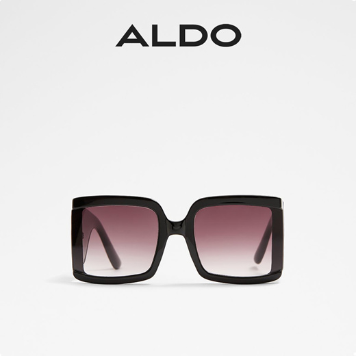 - ALDO RENCHEN Women Bold Oversized Frame Sunglasses - Black : Accessories