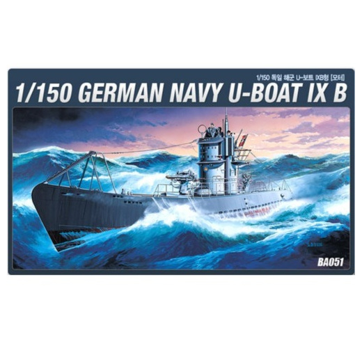 Qoo10 Academy 1 150 German Navy U Boat Type Ixb Motor Ba051 Toys