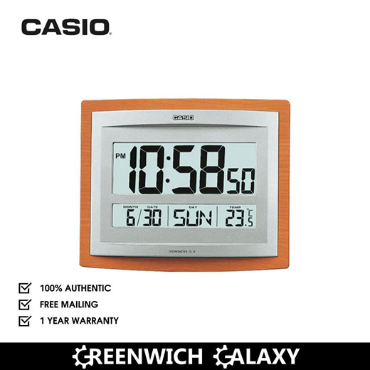 casio digital wall clock