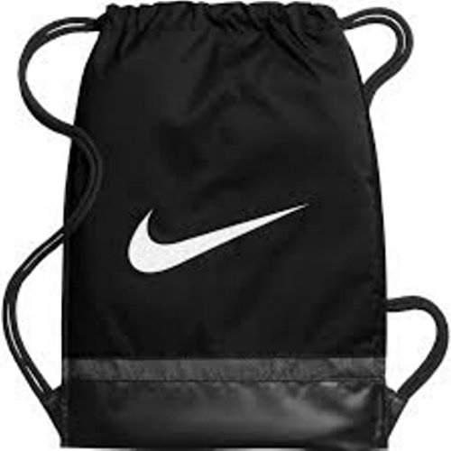 black nike drawstring bag