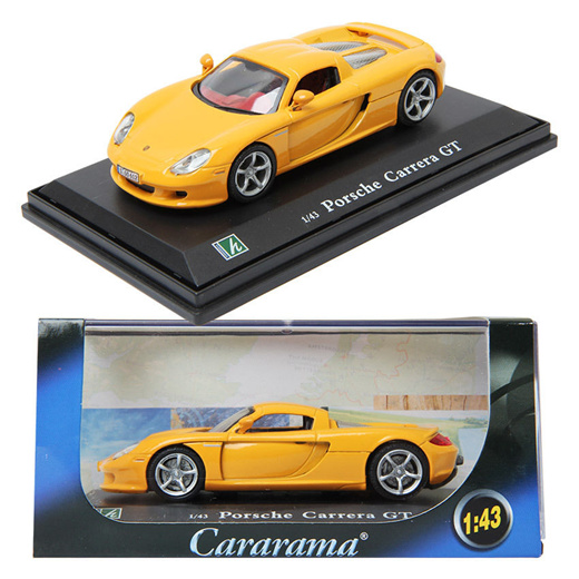 Qoo10 - CARARAMAKOREA Porsche Carrera GT / Yellow / 1:43 / Children / Mini  Car... : Toys