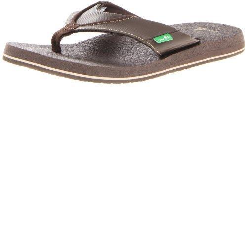 sanuk flip flops mens