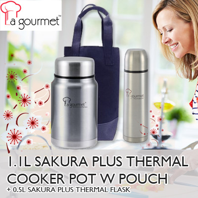 la gourmet thermal flask