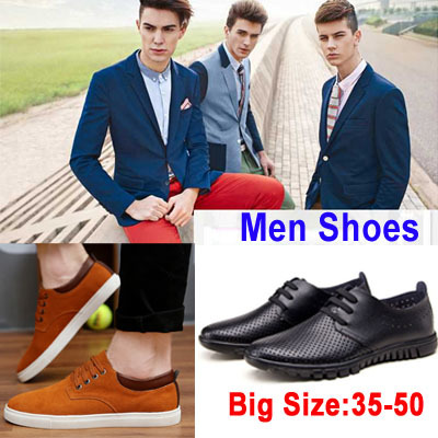 Qoo10 - Men shoes big size plus size 