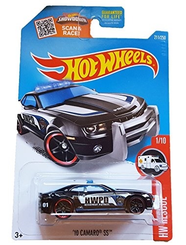 hot wheels camaro police car