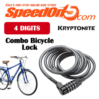 Kryptonite Kryptoflex 815 Bicycle Combo Cable Bike Lock