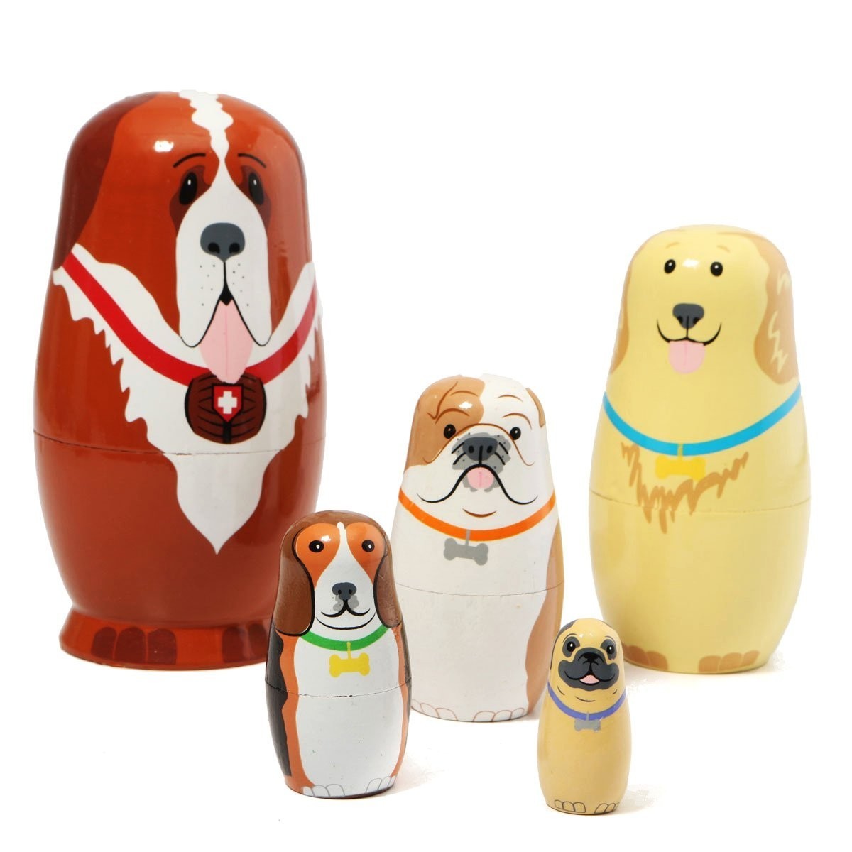 wooden nesting dolls