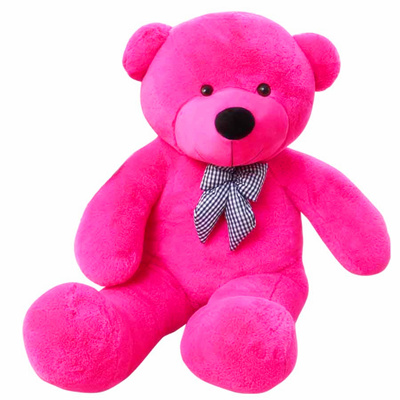 pink bear doll