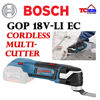 Qoo10 Bosch Gop 18v Ec Cordless Multi Cutter Bare Tool Only