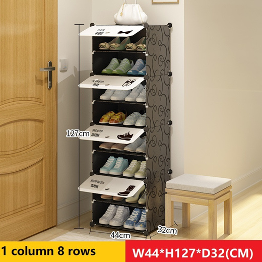 Qoo10 Large Capacity Shoe Rack Multi Layer Shoes Shelf Storage Shoe Cabin Furniture Deco