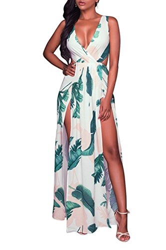 womens tropical maxi dresses