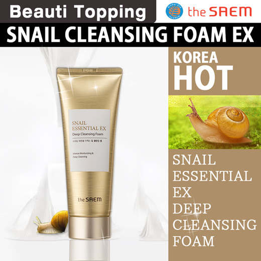 Qoo10 - [THE SAEM] Snail Essential EX Deep Cleansing Foam 150ml