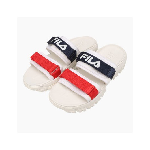 fila slippers red