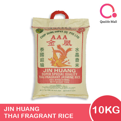 Chip Seng Impexchip Seng Impex Cheapest In Town Jin Huang 10kg Thai Fragrant Rice Quality Rice - 